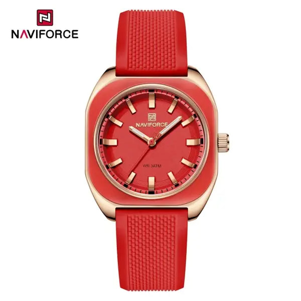 Polygon quartz silicone watch for daily elegance - RGRR