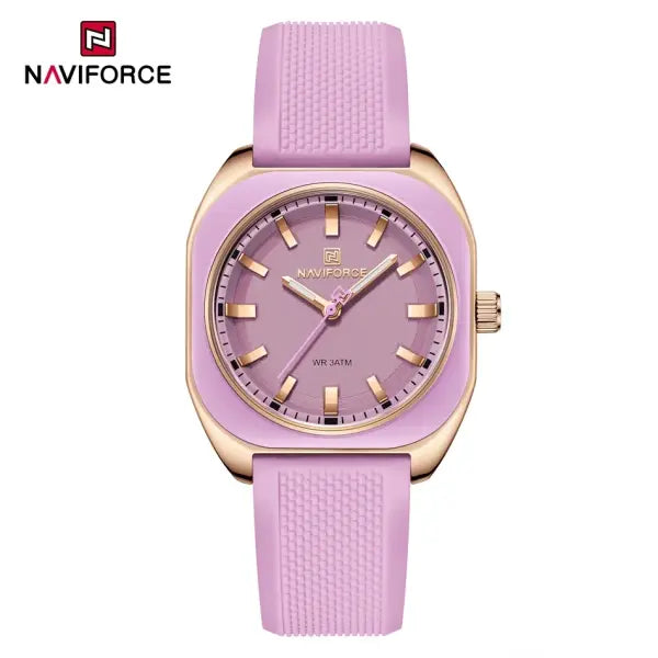 Polygon quartz silicone watch for daily elegance - RGPEPE