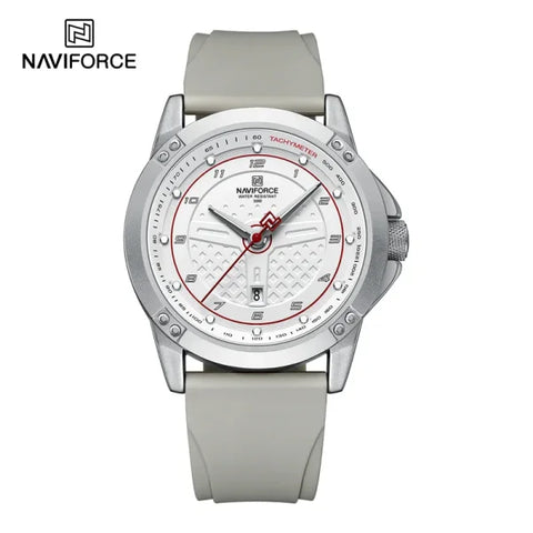 NAVIFORCE Men’s Casual Quartz Watch – Waterproof Sport Wristwatch with Luminous Dial & Silicone Strap - Himpall
