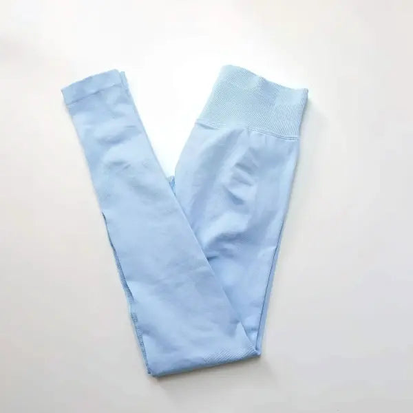 NCLAGEN Impact Leggings Women Seamless Sports Yoga Pants Low Ribbed Band Gym clothes Fitness Workout wear Scrunch Bum