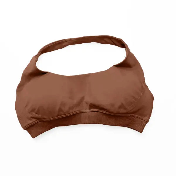 NCLAGEN Impact Sports Bra Women Seamless Halter Top High Support Push-up Open Back Gym wear Fitness Yoga Workout