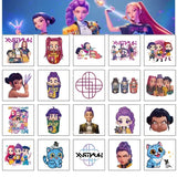 New 20pcs/set Cartoon Kpop Demon Hunters Rumi Kang Temporary Tattoo Sticker Rumi Tattoo Sticker Demonizing For Party