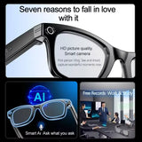 New 800W Camera AI Glasses Men Color-Changing Smart Translation Glasses Photo Video Recording Waterproof Call Smart
