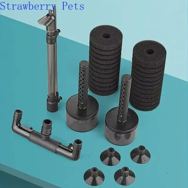 New Biochemical Sponge Filter: Air-Driven Bio-Foam Skimmer & Filter for Fish Tanks
