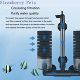 New Aquarium Filter for Aquarium Fish Tank Air Pump Skimmer Biochemical Sponge Filter Aquarium Bio Filters Filtro