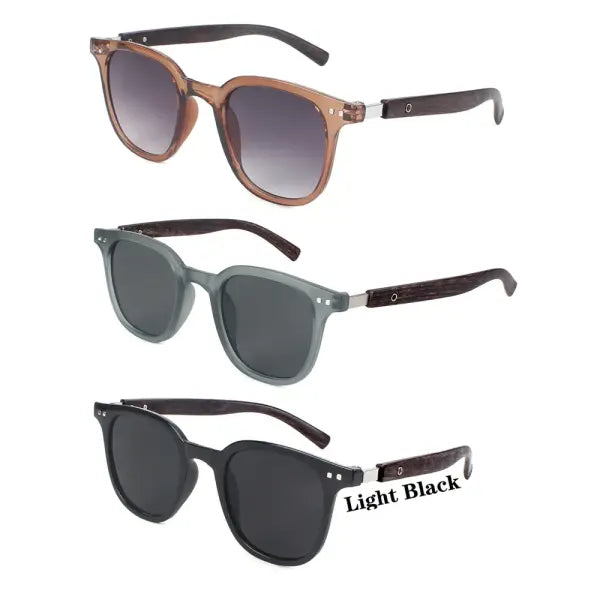 Unisex Vintage PC Frame Sunglasses Classic Mirror Lens Eyewear - YJW23072502-145 / MULTI