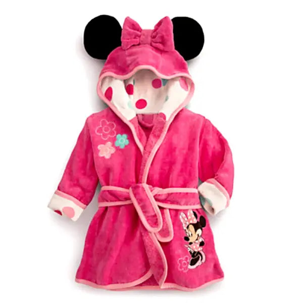 New Autumn and Winter Children Pijama Minnie Infantil Kids Warm Pajama Girl flannel Pyjamas Baby Girls Animal Sleepwear