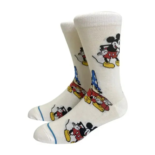 Socks high quality knit cotton Disney cartoon design long men - KF-22 / Size 36-45