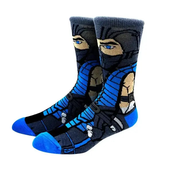 Socks high quality knit cotton Disney cartoon design long men - KF-109 / Size 36-45