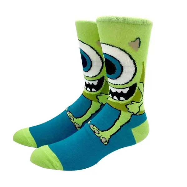 Socks high quality knit cotton Disney cartoon design long men - KF-14 / Size 36-45