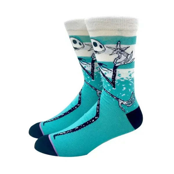 Socks high quality knit cotton Disney cartoon design long men - KF-28 / Size 36-45