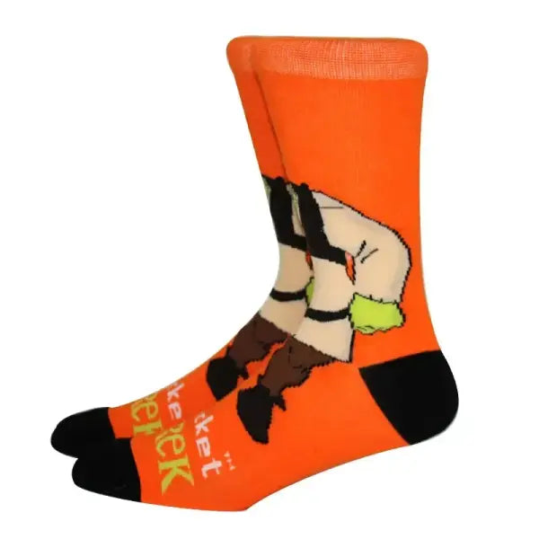 Socks high quality knit cotton Disney cartoon design long men - KF-35 / Size 36-45
