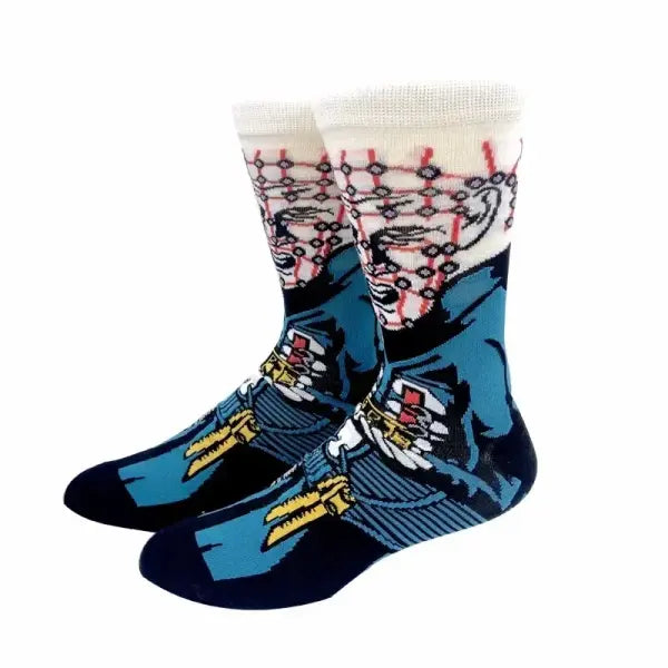 Socks high quality knit cotton Disney cartoon design long men - KF-7 / Size 36-45