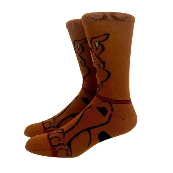 Socks high quality knit cotton Disney cartoon design long men - KF-32 / Size 36-45