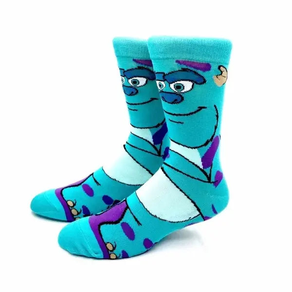 Socks high quality knit cotton Disney cartoon design long men - KF-165 / Size 36-45