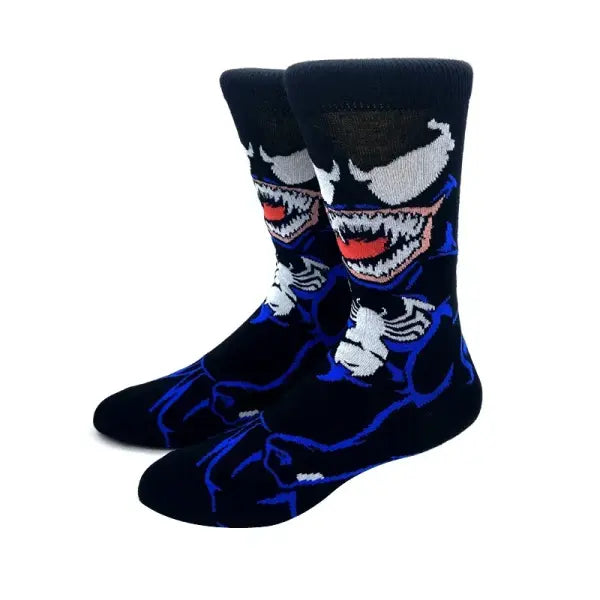Socks high quality knit cotton Disney cartoon design long men - KF-21 / Size 36-45