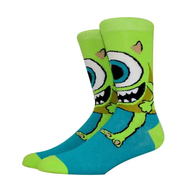 Socks high quality knit cotton Disney cartoon design long men