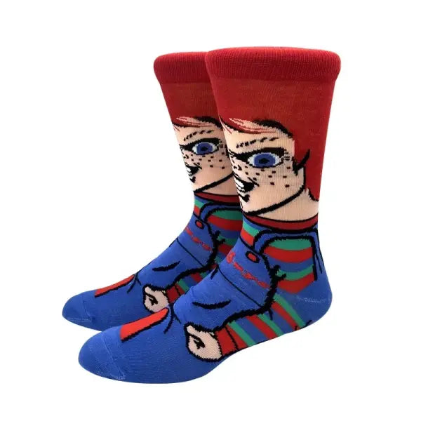 Socks high quality knit cotton Disney cartoon design long men - KF-26 / Size 36-45