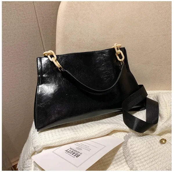 New Design Women's Handbag - Soft Synthetic Leather Crossbody Shoulder Bag with Large Capacity - Himpall