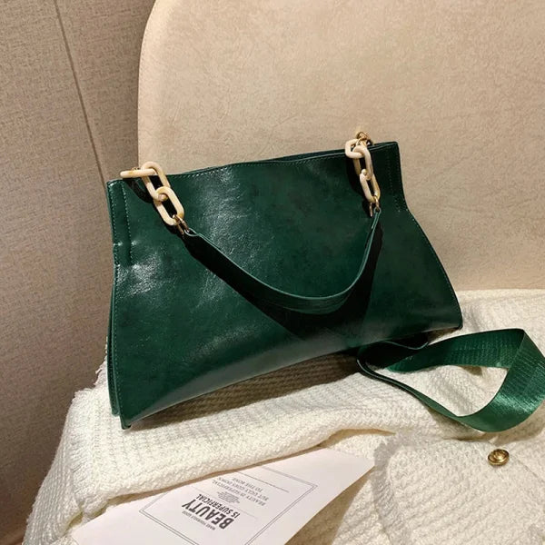 New Design Women's Handbag - Soft Synthetic Leather Crossbody Shoulder Bag with Large Capacity - Himpall