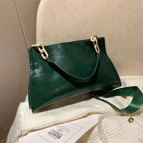 New Design Women's Handbag - Soft Synthetic Leather Crossbody Shoulder Bag with Large Capacity - Himpall