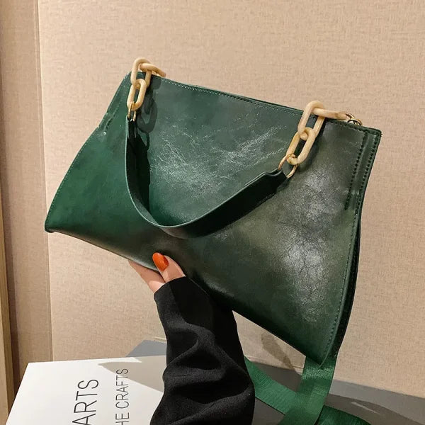 New Design Women's Handbag - Soft Synthetic Leather Crossbody Shoulder Bag with Large Capacity - Himpall