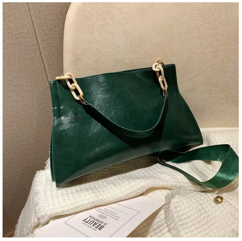 New Design Women's Handbag - Soft Synthetic Leather Crossbody Shoulder Bag with Large Capacity - Himpall