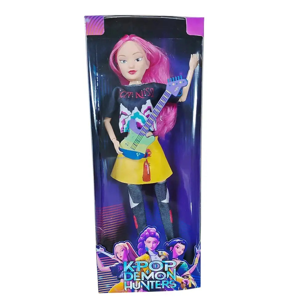 NEW Doll Toys Kpop Demon Hunters Action Figure Toy Rumi Mira Zoey Beautiful Princess Baby Girl Dolls Plastic DIY Toy