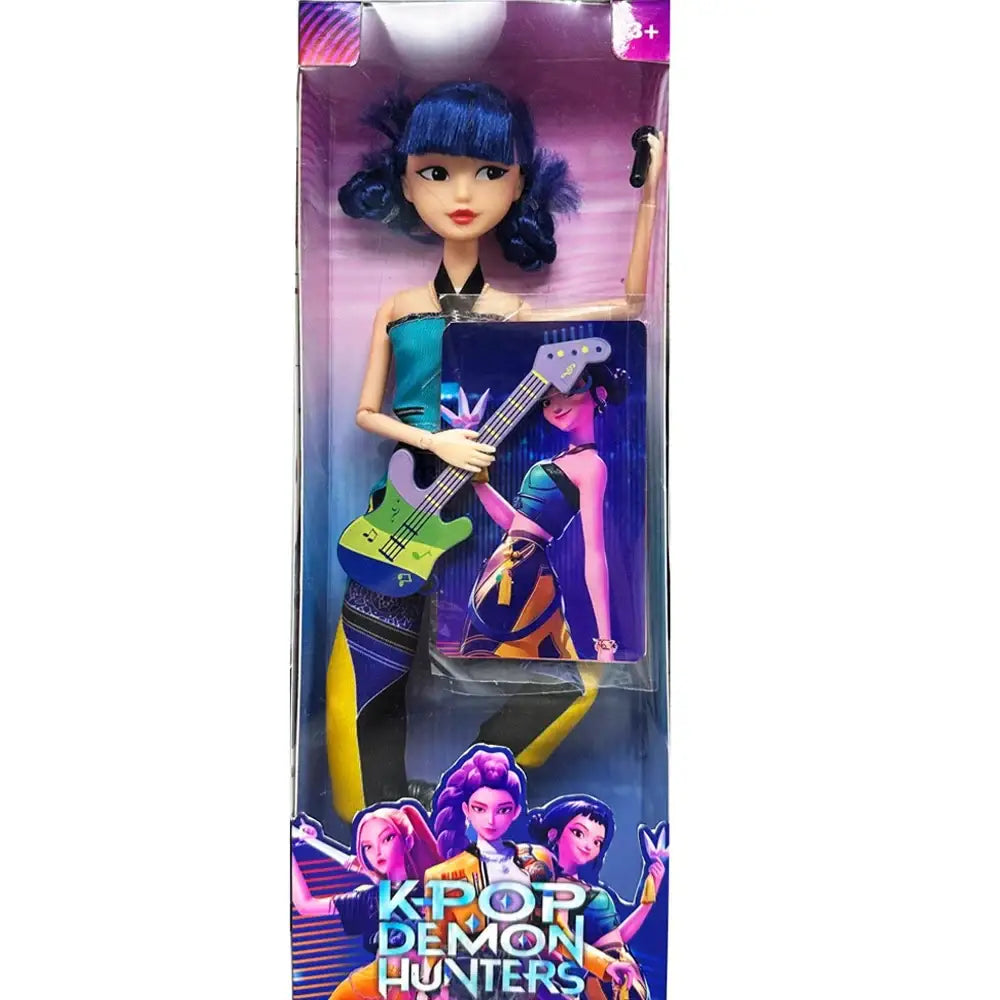 NEW Doll Toys Kpop Demon Hunters Action Figure Toy Rumi Mira Zoey Beautiful Princess Baby Girl Dolls Plastic DIY Toy