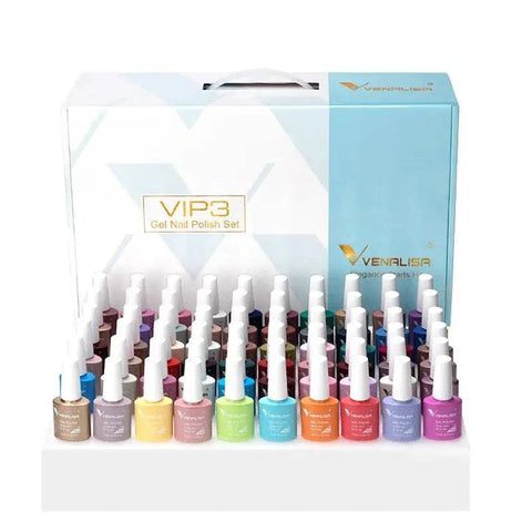 New Fashion Color Gel Polish Kit Nail Polish & Art Design Whole Set - Vip3 NAIL GEL KIT / United Arab Emirates