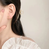 Heart Stud Earrings for Women – Hypoallergenic Screw Back Cartilage Helix Piercing Jewelry Gift