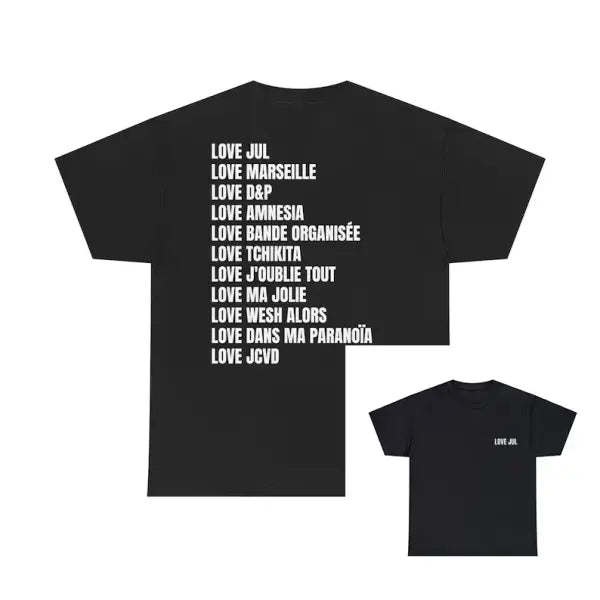 Premium Cotton Maillot Jul T-Shirt – Oversized Unisex Streetwear Tee Loose Fit Vintage Casual Summer Top - qh1 / S