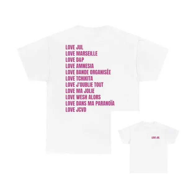 Premium Cotton Maillot Jul T-Shirt – Oversized Unisex Streetwear Tee Loose Fit Vintage Casual Summer Top - q2 / M