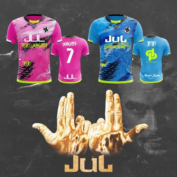 New Maillot JUL T-shirt Summer Youth Breathable And Quick-drying Training Football Shirts Unisex Custom Sports 90