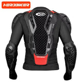 Motocross armor jacket polyester anti crash chest off road protection