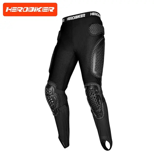 Motocross armor jacket polyester anti crash chest off road protection - MP1010 BK Pants / XL