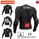Motocross armor jacket polyester anti crash chest off road protection