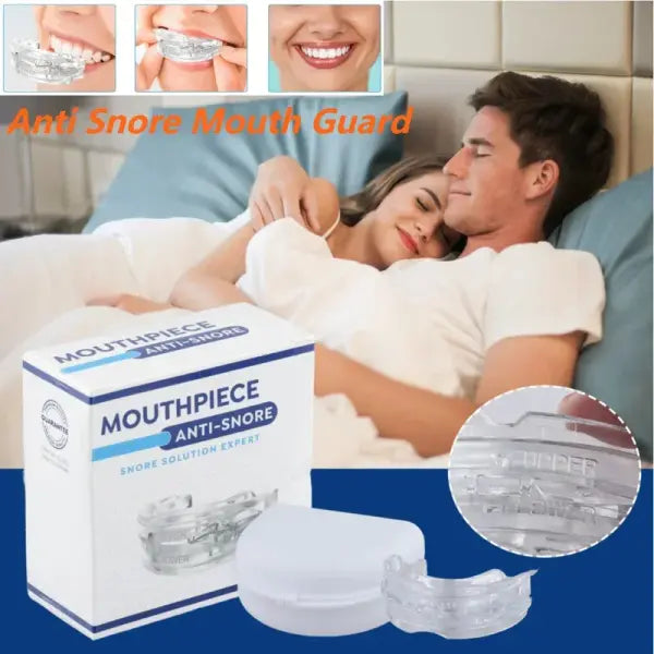 New Mouth Guard Anti-Snoring Teeth Bruxism Mouthguard Improves Sleep Teeth Bruxism Sleep and Apnea Snoring Device Stops