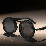 ND2-400 Adjustable Dimming Glasses Alloy Sunglasses for Outdoor Driving