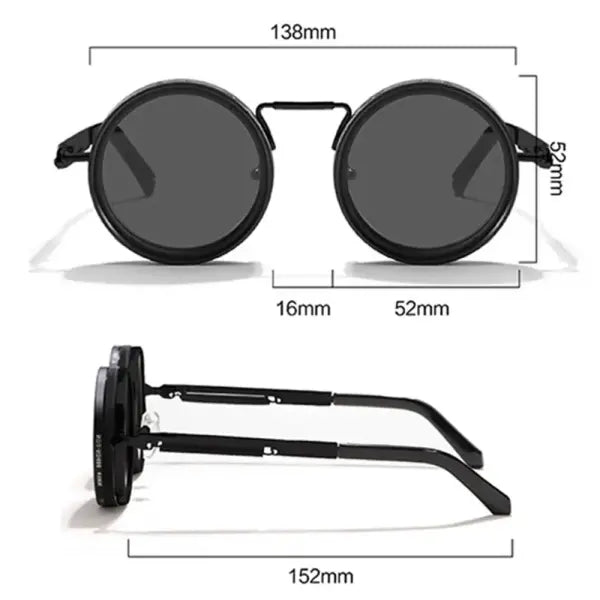 ND2-400 Adjustable Dimming Glasses Alloy Sunglasses for Outdoor Driving