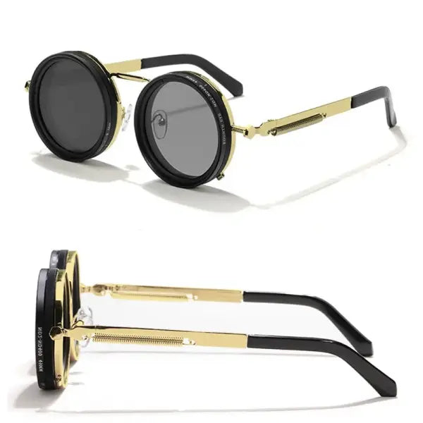 ND2-400 Adjustable Dimming Glasses Alloy Sunglasses for Outdoor Driving