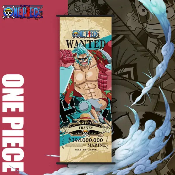 Bandai One Piece Monkey D. Luffy Wall Scroll Cartoon Holiday Gift