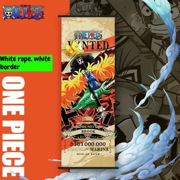Bandai One Piece Monkey D. Luffy Wall Scroll Cartoon Holiday Gift - Hanging painting-7