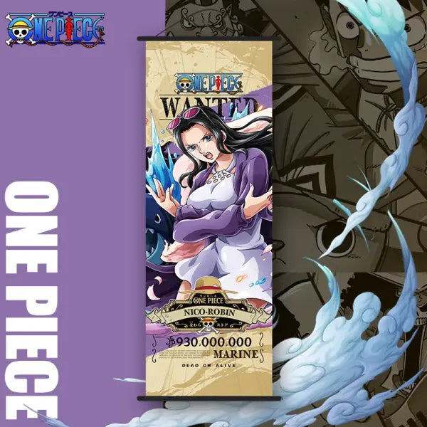 Bandai One Piece Monkey D. Luffy Wall Scroll Cartoon Holiday Gift