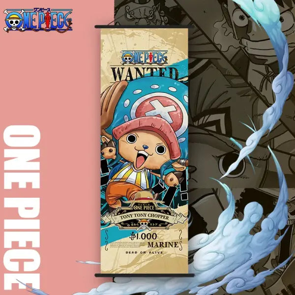 Bandai One Piece Monkey D. Luffy Wall Scroll Cartoon Holiday Gift