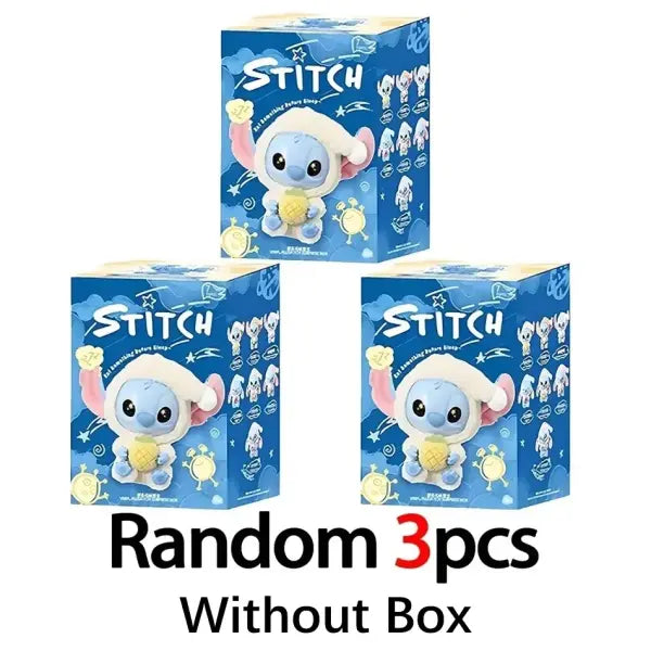 New Stitch Before Sleep Blind Box Plush Dolls Cute Pendant Ornament Mystery Surprise Toys Gifts for Fans Birthday Gift-