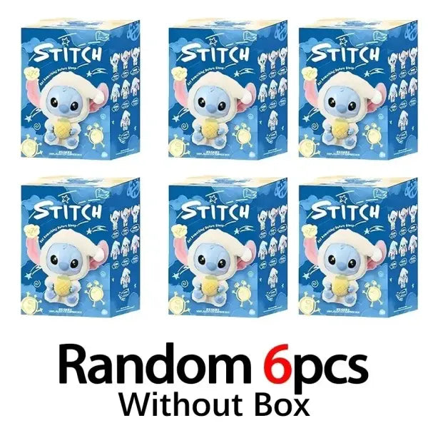 New Stitch Before Sleep Blind Box Plush Dolls Cute Pendant Ornament Mystery Surprise Toys Gifts for Fans Birthday Gift-