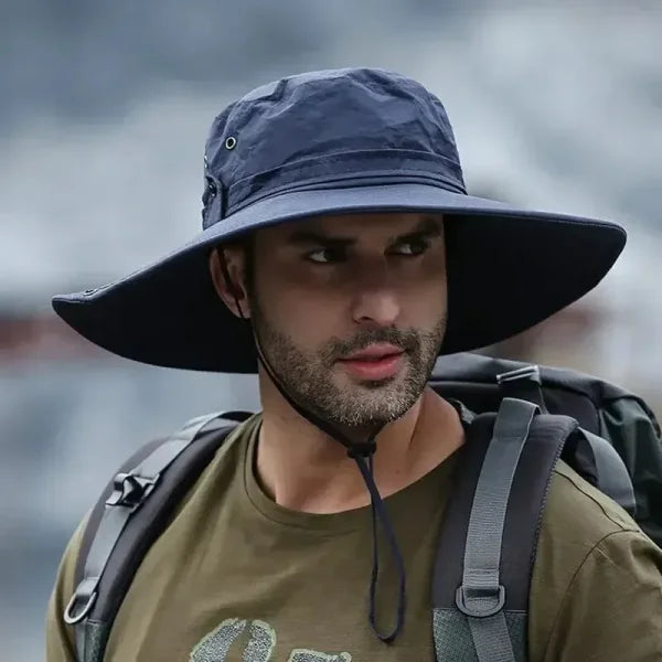 New Sun Protection Fishing Hat – Breathable Mesh Hiking & Camping Cap - Himpall