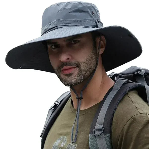 New Sun Protection Fishing Hat – Breathable Mesh Hiking & Camping Cap - Himpall