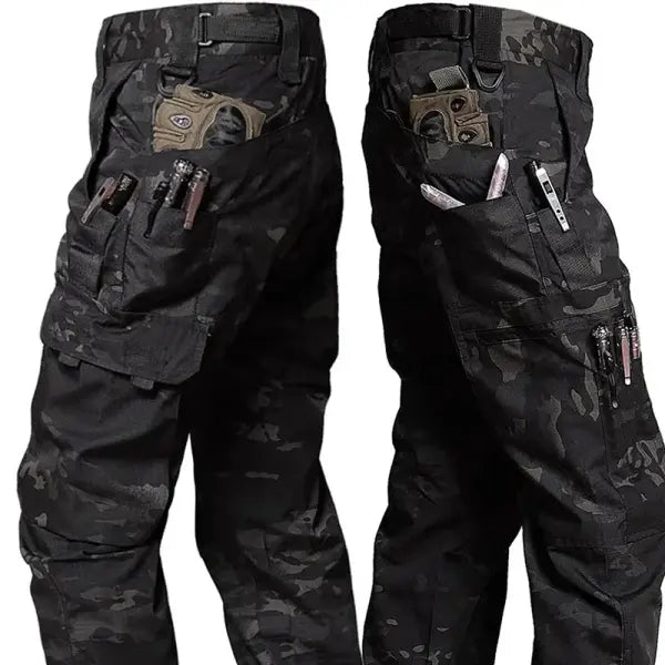 New Tactical Work Pants Men Outdoor Cargo Trousers Multi-pocket Waterproof Pant Autumn Spring Outdoor Workwear Hiking